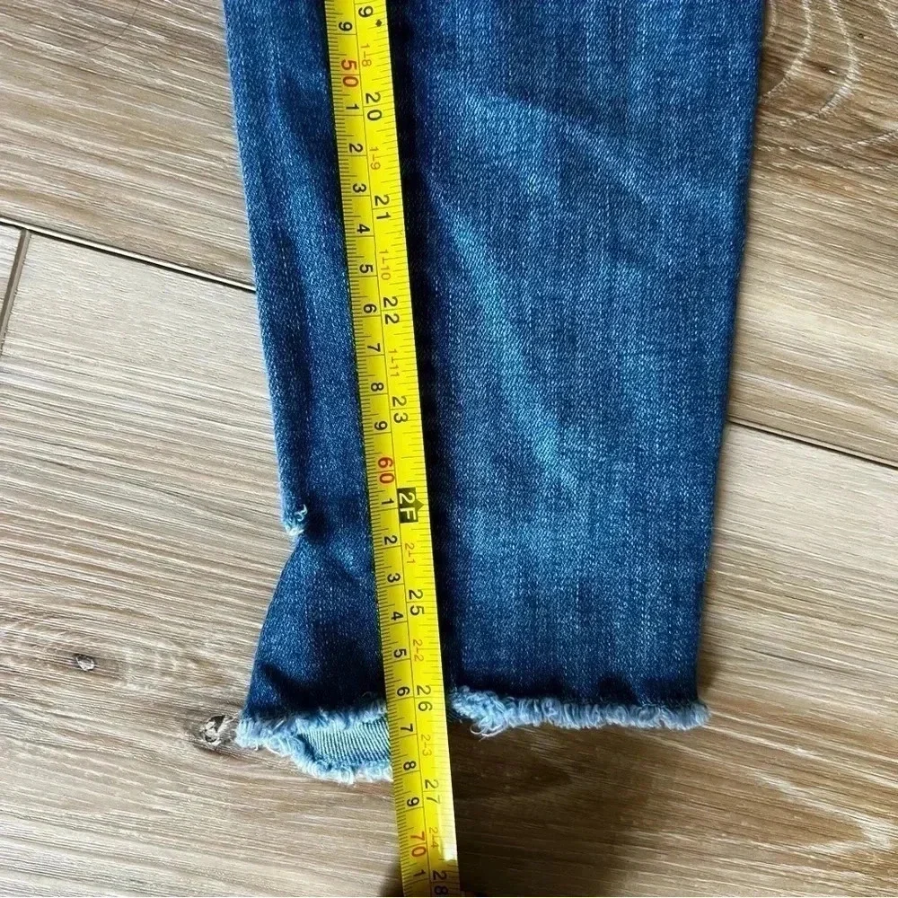 BRIDGE BY GLY : mid rise ankle distressed skinny jeans - Picture 9 of 9